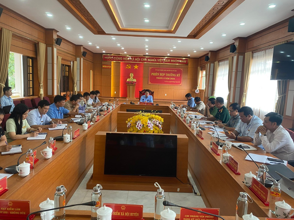 Phiên họp thường kỳ tháng 8 năm 2024